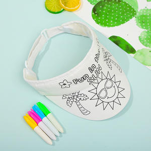 Juego <span class=keywords><strong>de</strong></span> pintura DIY para niños, juego <span class=keywords><strong>de</strong></span> pintura <span class=keywords><strong>de</strong></span> grafiti, sombrero y rotulador <span class=keywords><strong>de</strong></span> tela, regalo escolar, suministros <span class=keywords><strong>de</strong></span> arte para estudiantes - Product Image 6