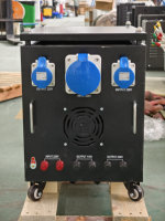 Transformateur de puissance audio monophasé CE 10 kVA-30 kVA AC en cuivre, entrée variable 0 V-260 V vers 110 V-220 V