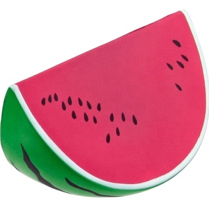 Wholesale Promotional Custom Logo PU Foam Watermelon Stress Ball Soft Toy Watermelon Shape Stress Relief <b>Tool</b> - Product Image 1