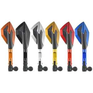 Rts xe máy gương Moto Side chiếu hậu 8mm 10mm gương cho <span class=keywords><strong>yamaha</strong></span> R1 <span class=keywords><strong>R3</strong></span> R125 fz6 Fz1 fazer XV 950 MT07 MT09 - Product Image 3