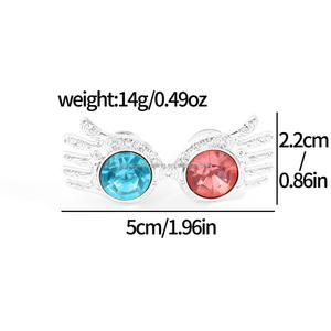 Pin Bros Enamel Keras Motif Kartun Harry Magic Special Medal Lucu untuk Kemeja Anime - Product Image 5