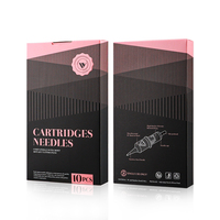 Aiguilles de cartouche de tatouage spirale jetables OEM 316L 0801RL 1001RL 1201RL 0,18 mm 0,25 mm 0,30 mm 0,35 mm de diamètre Maquillage permanent