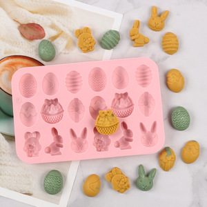 <span class=keywords><strong>Mini</strong></span> <span class=keywords><strong>moule</strong></span> en silicone à 18 cavités pour Pâques, outils de pâtisserie DIY, en <span class=keywords><strong>papier</strong></span> écologique, pour fondant, bonbons, cuisson, design œuf coloré - Product Image 6