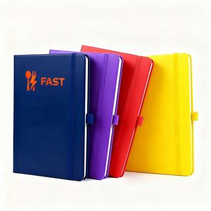 Carnet de notes A5 en cuir PU de haute qualité 2026 avec élastique, personnalisable avec logo pour plateforme de livraison de repas - Product Image 4