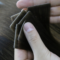 Extensions de cheveux invisibles de haute qualité, ruban adhésif blanc blond platine 613, Prodluzovani Lidskych Vlasu, extension de cheveux invisibles