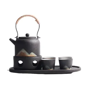 Cangkir Teh Kungfu Kecil Cina Set Dalam Stok Mini Jepang Keramik Teko Set Cina Buatan Tangan Stoneware Keramik Cangkir Teh