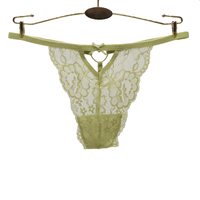 Tangas Yun Meng Ni para Mujer, Ropa Interior Femenina con Lazo, Tanga de Encaje de Talle Bajo para Mujer