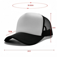 Casquette de baseball et de golf personnalisée avec logo imprimé, broderie 3D, style papa, 5 panneaux, vierge, en mousse, type trucker, en maille, vente en gros