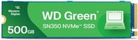 Drive-Gen3 WD 500GB untuk WD Green SN350 NVMe Internal SSD Solid State PCIe M.2 2280 hingga 2,400 MB/dtk untuk laptop produk baru
