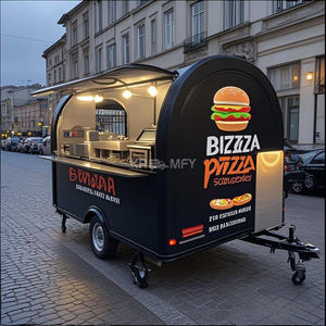 Remolque de Comida Móvil de Última Moda Fabricado en Fábrica 2025 para Vendedores, Carrito de Comida al Aire Libre - Product Image 6