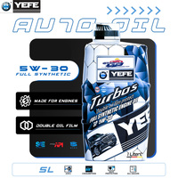 Huile Moteur SN 20W-50 5W-40 Premium – Liquide Moteur Véhicule – Nettoyage Efficace des Dépôts de Carbone – Réduit la Perte d'Huile pour les Trajets Quotidiens en Auto