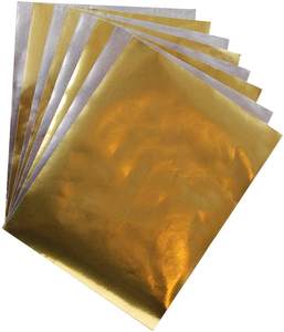 Kim Loại Vàng Bạc Màu Nhôm Lá Mỏng Giấy Tờ - Product Image 6