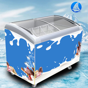 Vitrina Exhibidora <span class=keywords><strong>de</strong></span> Helados Pequeña <span class=keywords><strong>de</strong></span> Sobremesa, Congelador Comercial <span class=keywords><strong>de</strong></span> Autoservicio para Helados y Gelato, <span class=keywords><strong>Congeladores</strong></span> <span class=keywords><strong>de</strong></span> Helados Económicos - Product Image 3