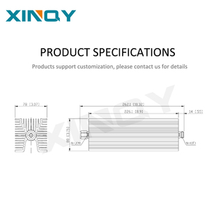 Xinqy <span class=keywords><strong>200W</strong></span> <span class=keywords><strong>RF</strong></span> đồng trục cố định suy hao DC đế<span class=keywords><strong>n</strong></span> 4GHz <span class=keywords><strong>N</strong></span>-type Nam sang <span class=keywords><strong>n</strong></span>ữ 1 đế<span class=keywords><strong>n</strong></span> 60dB tùy chỉnh 50Ω lò vi sóng <span class=keywords><strong>RF</strong></span> suy hao - Product Image 6