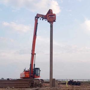 Marteau vibratoire excentrique KF600 4, machine hydraulique pour pieux tubulaires, machine hydraulique pour pieux tubulaires, marteau vibratoire hydraulique, machine de pieuillage pour excavatrice - Product Image 4