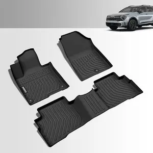 อุปกรณ์ตกแต่งภายในรถยนต์ 3D TPE พรมปูพื้นรถยนต์สําหรับ RHD BMW 3 Series F30 2012-2018 พรมรถยนต์พรมจานลึก