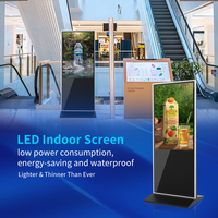 Kiosco con Pantalla Táctil IR con Sistema Operativo Android, Pantalla Interactiva de Señalización Digital de 55-86 Pulgadas para Marketing Efectivo en Salas de Exposiciones