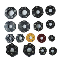 Disque de couplage flexible en caoutchouc amortissant les chocs pour équipement de transmission industriel, taille personnalisée
