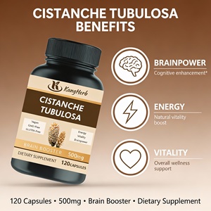 อาหารเสริมสมุนไพรฉลากส่วนตัว OEM สารสกัดจาก <span class=keywords><strong>Cistanche</strong></span> Tubulosa แท้ 100% แบบแคปซูล - Product Image 3