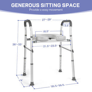 Barra de Apoyo de Seguridad en Forma de I de 30 mm, Antideslizante, de ABS, para Baños, Hospitales y Hogares, Acceso para Discapacitados - Product Image 4