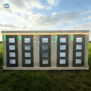 <span class=keywords><strong>Maison</strong></span> Conteneur Préfabriquée Portable Personnalisée de 20 pieds et 40 pieds pour Toilettes Modernes et Luxueuses, Salle de Change pour Bébé - Product Image 2