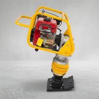 Compacteur de sol à moteur diesel pour la construction de chaussées, le remplissage de fossés et l'aménagement paysager, vente en gros OEM ODM