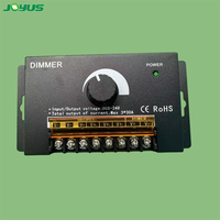 Module de contrôle de variateur de lumière LED RF JY-LD03 5V 12V 24V haute puissance avec bouton rotatif 3x30A 90A et télécommande 23 touches