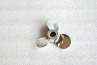 Palette de mélange à trois lames haute efficacité B2-10-1 SUS304 acier inoxydable 16mm ID 250mm OD moteur fabrication de produits chimiques alimentaires nouveau