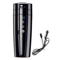 2025 Portable voiture chauffage voyage tasse 12 / 24V en acier inoxydable électrique bouilloire Thermo eau tasse maison sortie fournitures verres