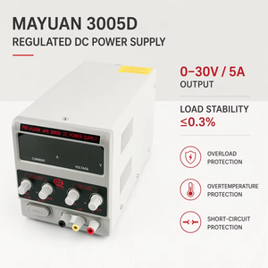 Fuente de Alimentación Regulada de CA a CC Mayuan 3005D 30V 5A para Reparación de Teléfonos y Laptops - Product Image 3