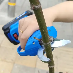 Tijeras de jardín telescópicas, herramienta eléctrica para podar árboles y uvas de 21v y 3 metros