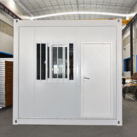 CGCH Bureau conteneur pliable 20 pieds en panneaux sandwich, Maison mobile préfabriquée pliable, Dortoir, Maison conteneur pour camp pétrolier et chantier