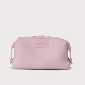 กระเป๋าซิปนีโอพรีนสำหรับผู้หญิงกระเป๋าเครื่องสำอางแบบมีสายเจลลี่สำหรับเดินทางกระเป๋าเครื่องสำอาง - Product Image 2