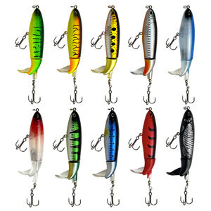 Aotuo - Señuelo de Pesca de Superficie Tipo Lápiz con Cola Giratoria, 10 cm, 14 cm, 13 g, 16 g, 37 g, para Pescar Lubina y Lucio en Agua Dulce - Product Image 1