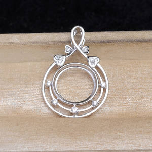 จี้เงินแท้ S925 รูปหัวใจ ประดับมุกเปลือกหอย ชุบทอง ขนาด 13.7-13.9 มม. สำหรับทำเครื่องประดับ - Product Image 4