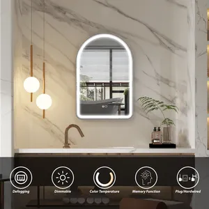 Miroir intelligent LED avec musique Bluetooth et commande vocale Alexa pour salle de bain principale - Product Image 4