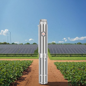 LEO 3ldp6-84-110-1100 thép không gỉ bơm nhiều tầng mini năng lượng mặt trời Máy bơm nước 3 "DC 1100 Wát bơm năng lượng mặt trời với cánh quạt nhựa - Product Image 1