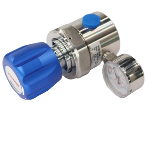 VIGOUR 300 Bar Entrada 316L Regulador de línea de presión de acero inoxidable Asiento de válvula PCTFE para propano argón Natural también para acetileno - Product Image 1