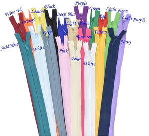 <span class=keywords><strong>Cremallera</strong></span> <span class=keywords><strong>invisible</strong></span> de extremo abierto de metal #3 para vestidos y textiles para el hogar <span class=keywords><strong>Cremallera</strong></span> oculta de costura para una mejor visibilidad - Product Image 5