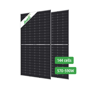 Panneaux solaires monocristallins bifaciaux de type N sans cadre, noirs, 560-590W, efficacité 22,67%, garantie 25 ans, 1500V, IP68, Tiger Neo N- - Product Image 2