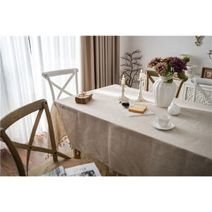 Mantel DE BODA DE LINO moderno lavado con piedra para técnica tejida de ambiente relajado para uso doméstico o de boda - Product Image 3