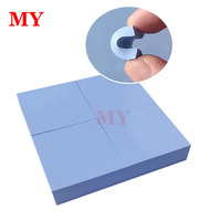 Almohadilla Térmica Suave de 2W-12.8W, 0.3/0.5/1.0/1.5/2.0/2.5/3.0mm, Almohadilla Conductora de Calor para Computadoras Industriales, IC, GPU, Baterías