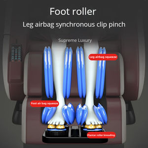 Sedia da ufficio con massaggio poltrona da massaggio reclinabile giapponese 4d l track spa pedicure chair massage full body - Product Image 2