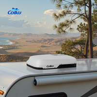 Climatiseur de toit 10000 BTU à onduleur avec contrôle intelligent, conforme RoHS, 220V, pour camping-car et camping