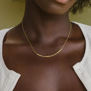 Collana e Braccialetto con Codice Morse Personalizzato, <span class=keywords><strong>Gioielli</strong></span> con Messaggio Nascosto per <span class=keywords><strong>San</strong></span> <span class=keywords><strong>Valentino</strong></span>, Dropshipping - Product Image 4