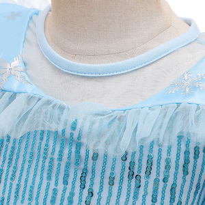 Robe de princesse pour filles, déguisement d'Halloween, costumes de <span class=keywords><strong>film</strong></span> et de télévision avec cape en polyester - Product Image 3