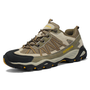 Fourniture de fabricants Automne Hiver <span class=keywords><strong>Chaussures</strong></span> de randonnée en plein air Maille unisexe Respirant Antidérapant Couple Toe Semelle extérieure en caoutchouc Low-Top - Product Image 1
