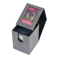 Boîte de rangement pour cartes de jeu de société et cartes à collectionner, protège-cartes, conteneur, boîte de rangement pour 100+ cartes à collectionner