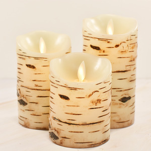 Bougies <span class=keywords><strong>LED</strong></span> en cire véritable avec télécommande et minuterie, bougies votives et piliers en plastique pour la décoration intérieure, pour Halloween, Noël, Diwali, anniversaires et autres occasions - Product Image 2