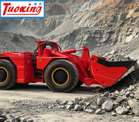 Grattoir souterrain électrique Laizhou Tuoxing TC-200E, puissance 75 kW, volume de godet 2 m³, charge 4 t, force de bêchage 80 kN, économie d'énergie
